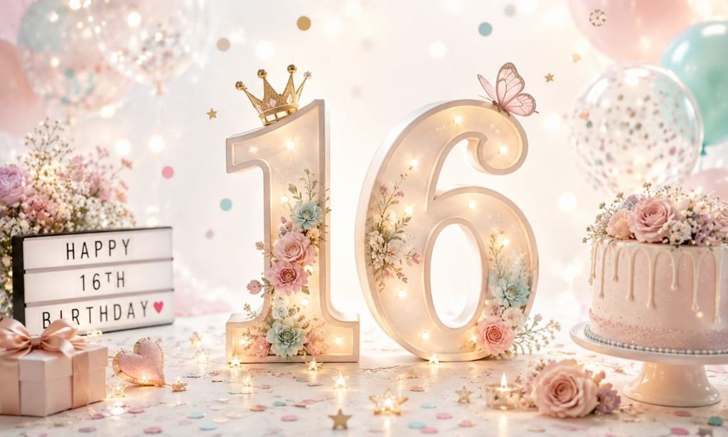 Sweet Sixteen Birthday Wishes