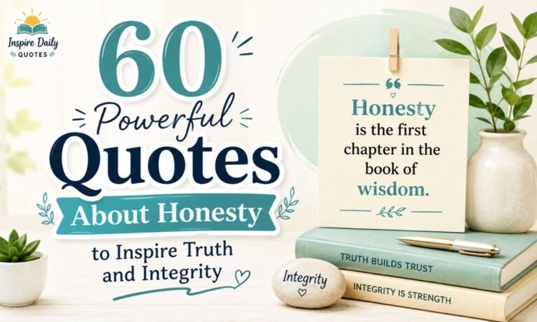 60 Powerful Quotes About Honesty to Inspire Truth and Integrity