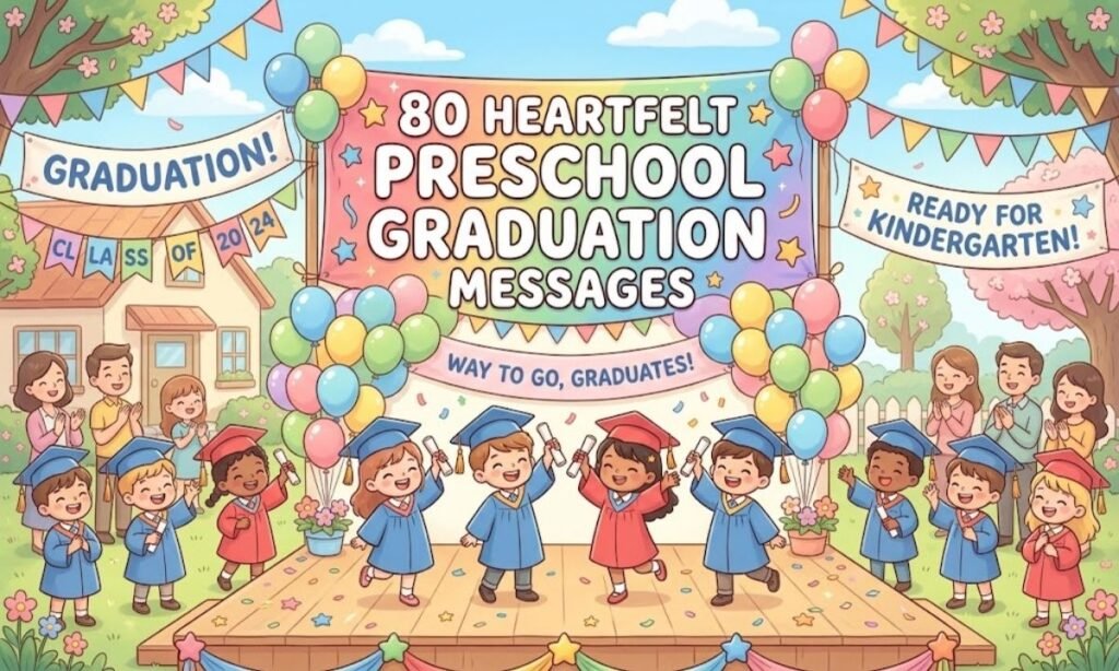 80 Sweet & Emotional Preschool Graduation Wishes