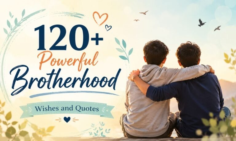 Powerful Brotherhood Wishes and Quotes