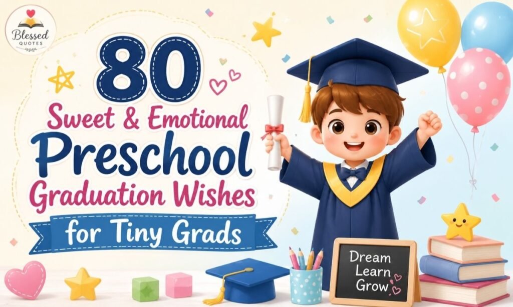 80 Sweet & Emotional Preschool Graduation Wishes