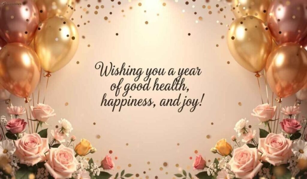 birthday wishes for good health