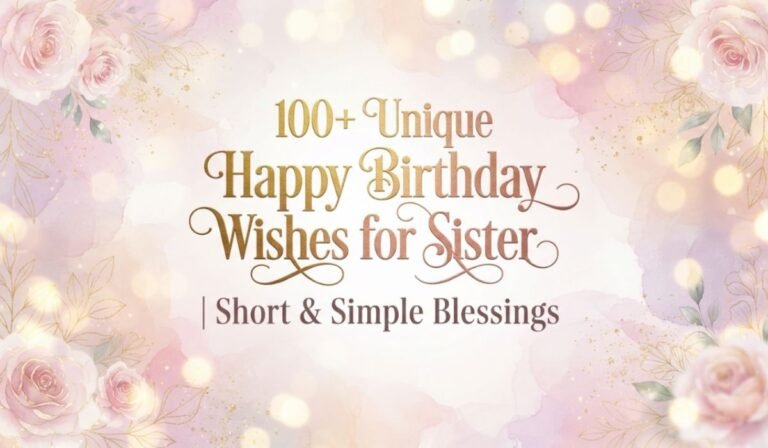 Birthday wishes for sister