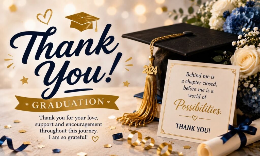 Graduation Thank You Messages