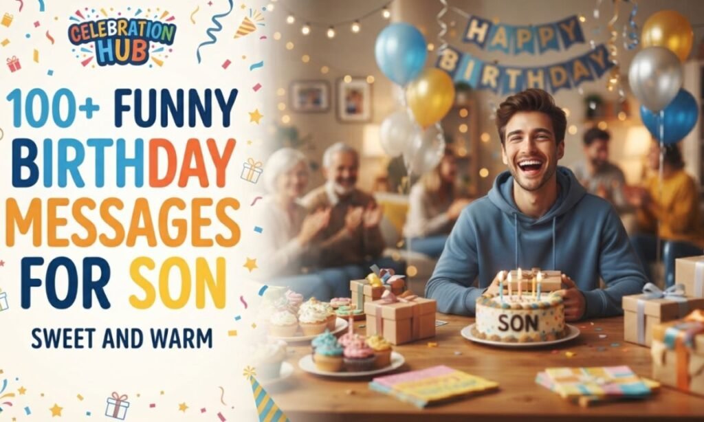 100+ Funny Birthday Messages for Son