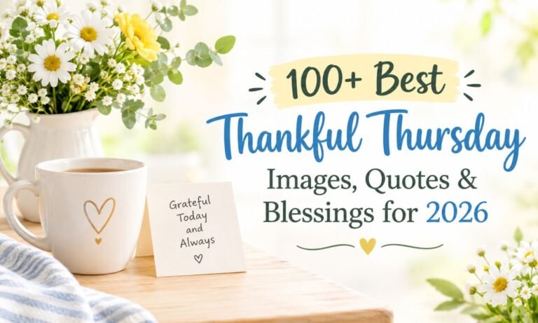 100+ Best Thankful Thursday Images, Quotes & Blessings