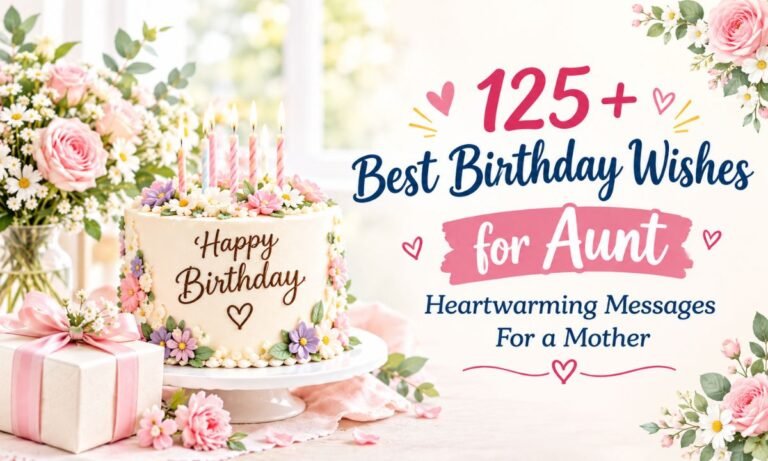 Birthday Wishes for Aunt