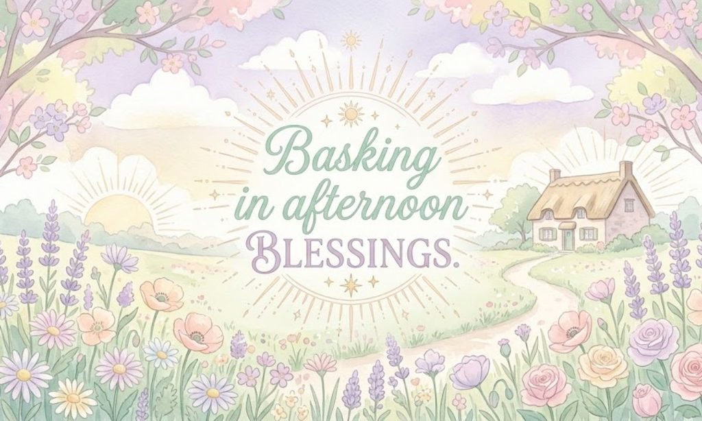 Good Afternoon Blessings