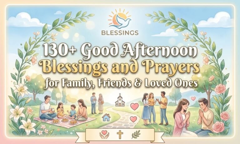 Good Afternoon Blessings