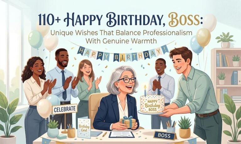110+ Happy Birthday, Boss