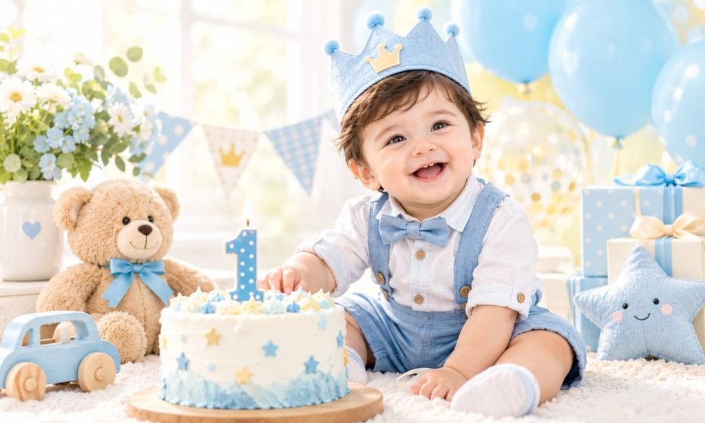 1st Birthday Wishes for Baby Boy