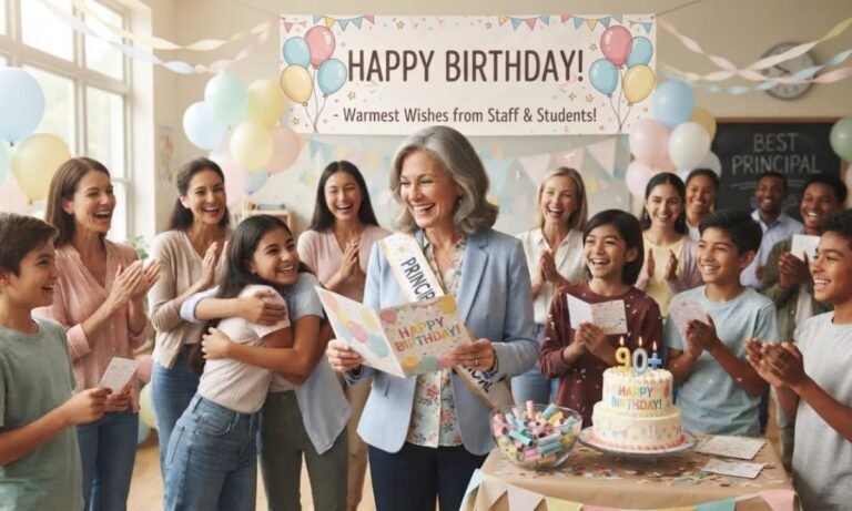 Birthday Wishes for Principal