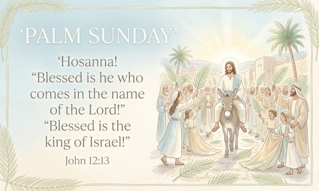 Palm Sunday Bible Quotes Words of Hope