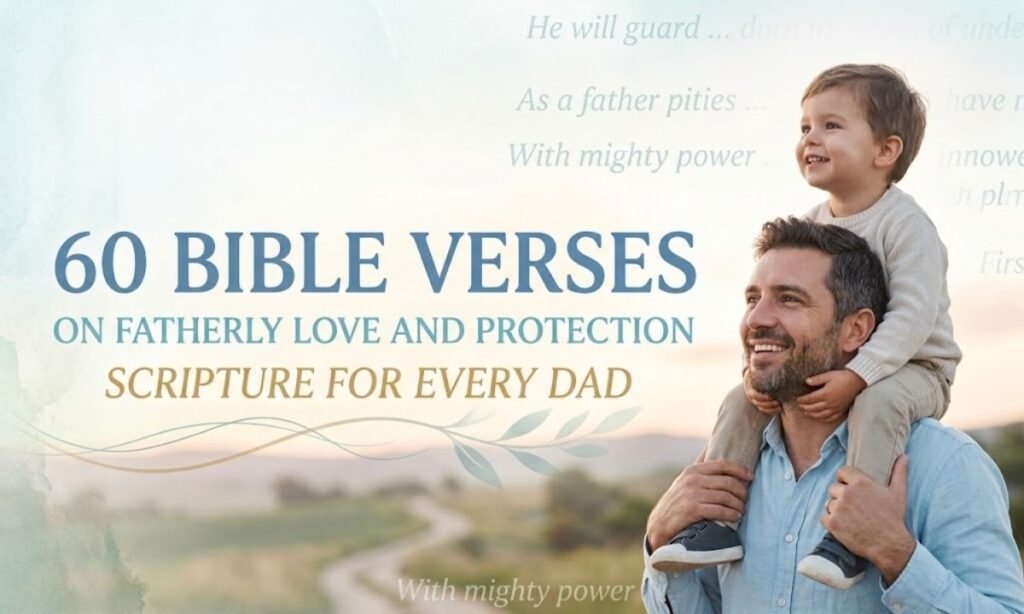 60 Bible Verses on Fatherly Love and Protection