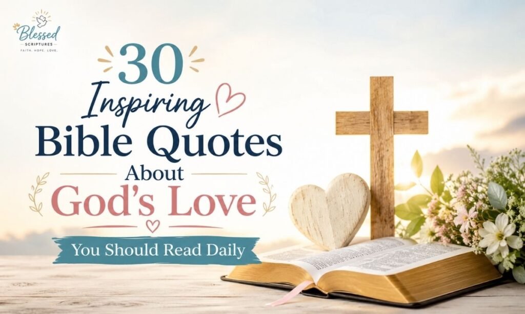 30 Inspiring Bible Quotes About God’s Love
