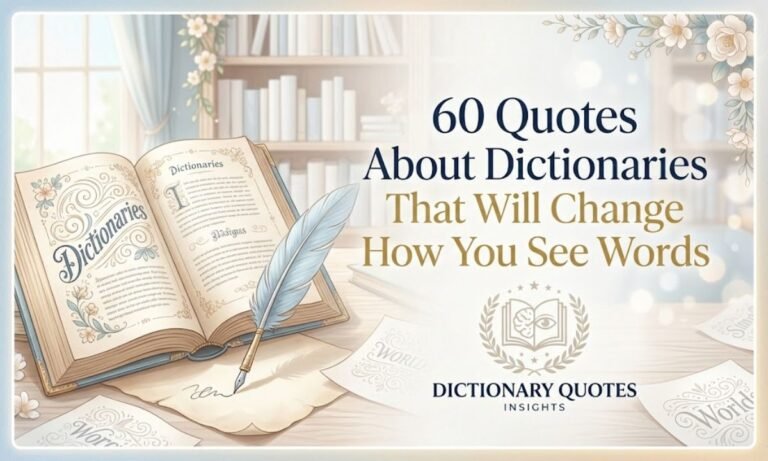 60 Quotes About Dictionaries That Will Change How You See Words