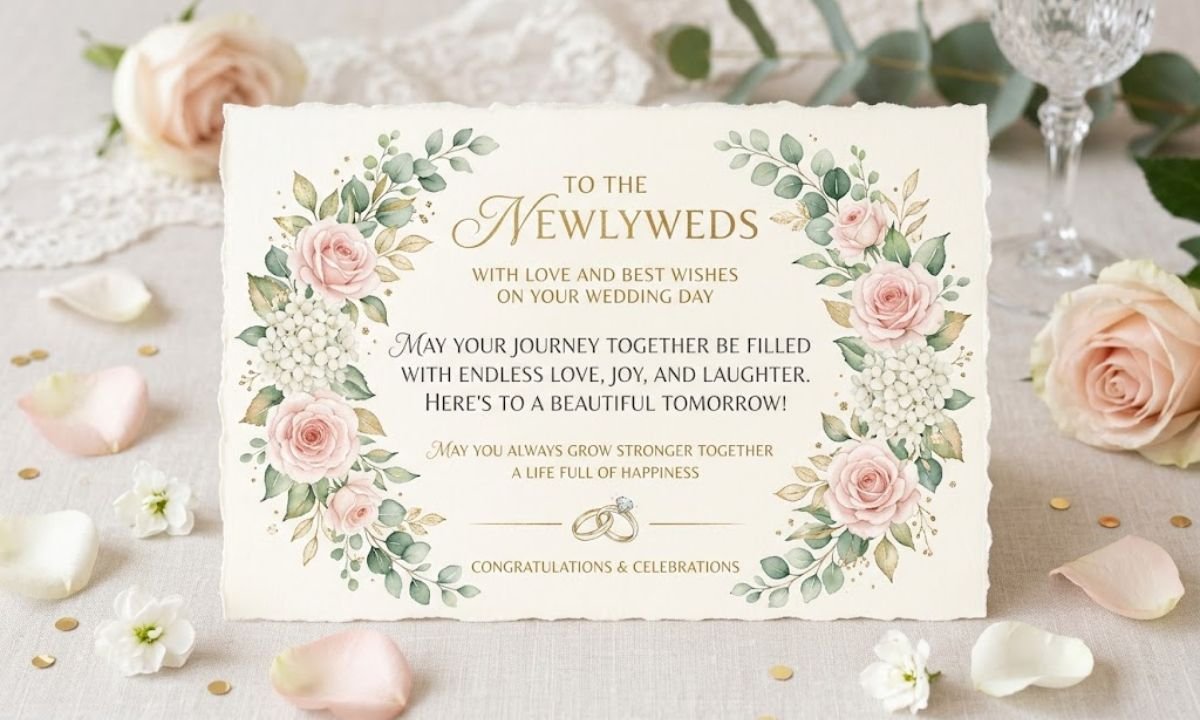100 Best Wedding Card Messages for Every Kind of Wedding