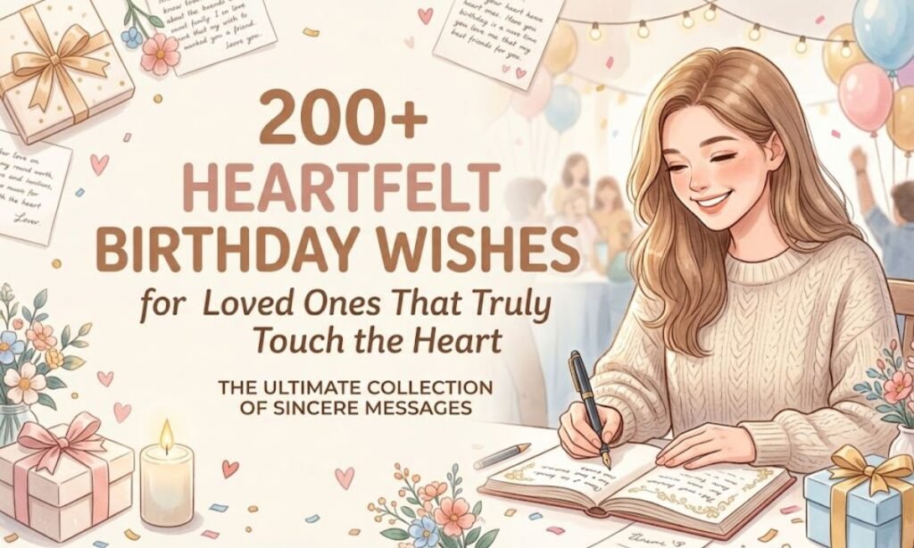 Birthday Wishes for Loved Ones