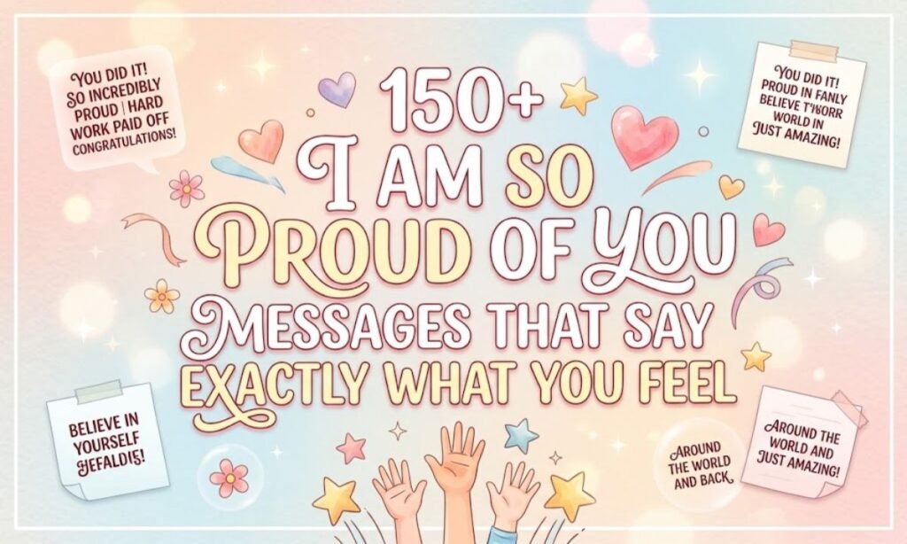 Proud of You