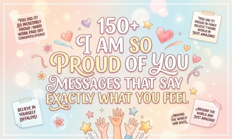 Proud of You