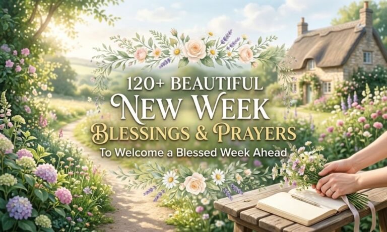 New Week Blessings