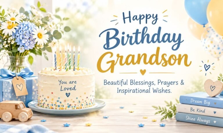 Birthday Wishes for Your Grandson