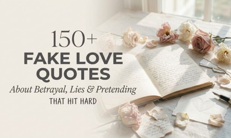 Fake Love Quotes