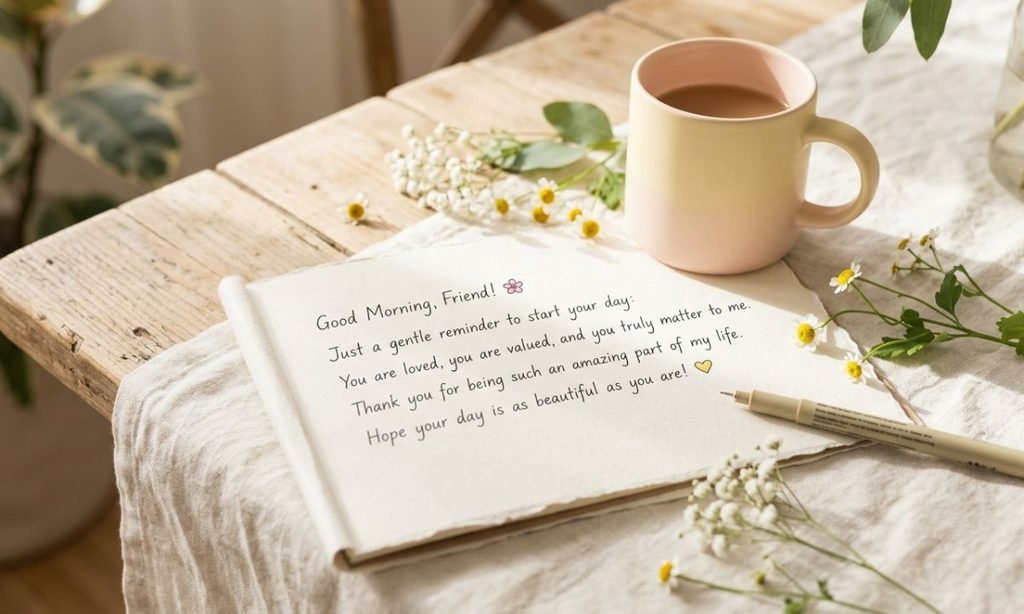 Good Morning Messages for a Friend