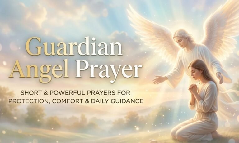 Guardian Angel Prayer