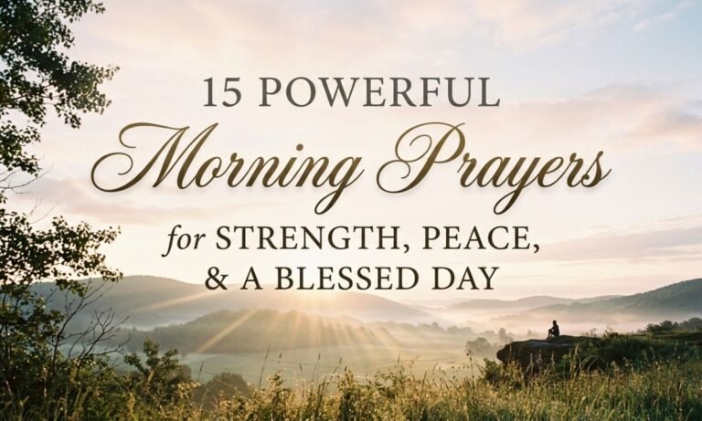 Morning Prayers