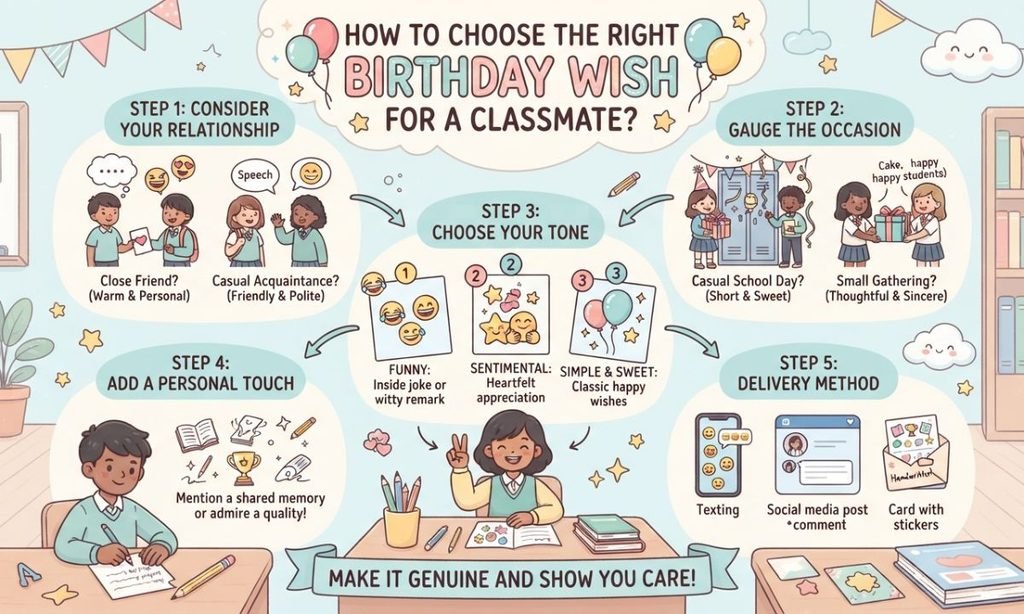 Birthday Wishes for Classmate