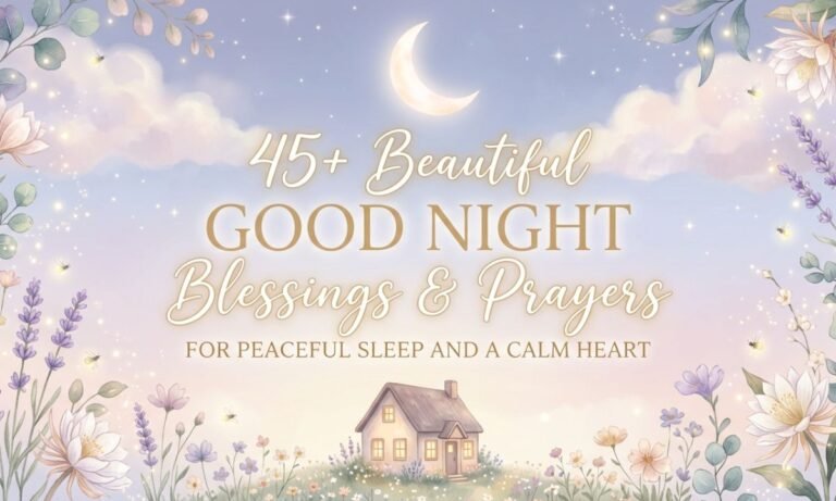 Night Blessings and Prayers